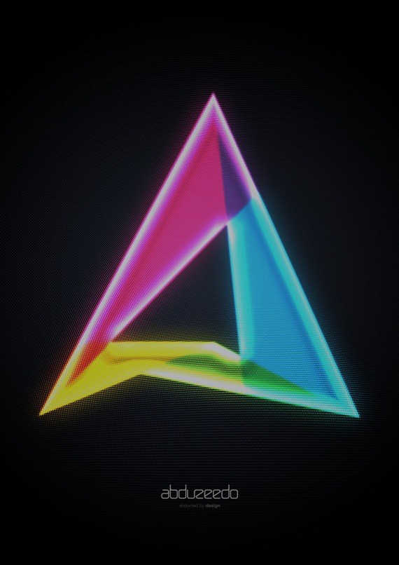 Abduzeedo 2010 Logo Design - Adobe Illustrator Text Effects Tutorials