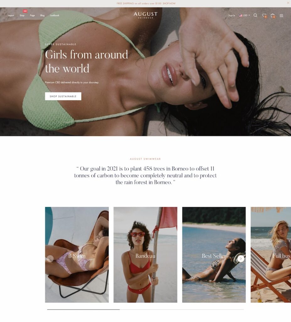 August - Multipurpose Shopify Theme