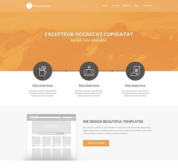 Clean-HTML5-Template free responive web template html css Clean-HTML5-Template