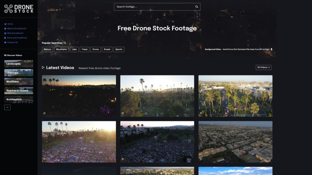 DroneStock - Free Drone Stock Videos
