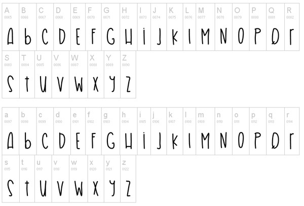 free modern font typeface family 76