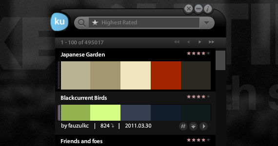 kuler-prepare-web-design-project Adobe Kuler