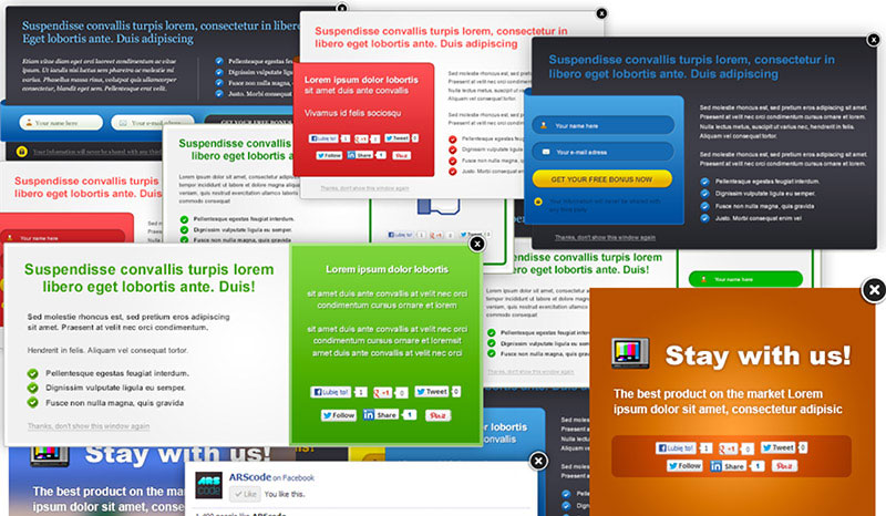 Use Ninja popups to grow your mailing list.