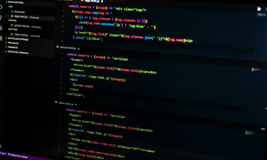 javascript code in an IDE environment