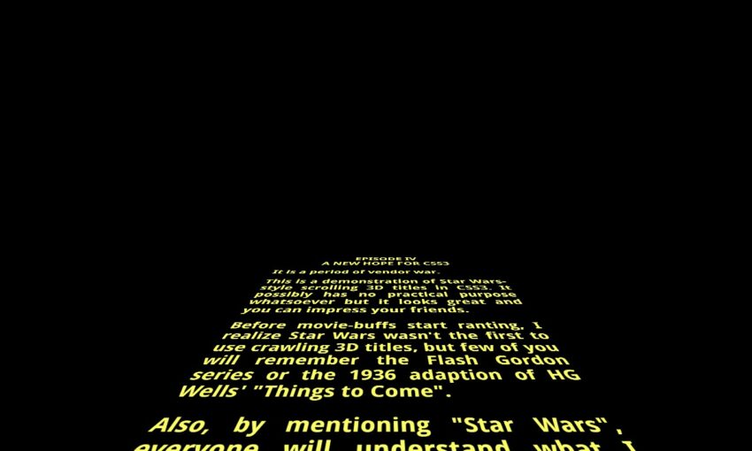 10 Cool Pure CSS Scrolling Text Animations