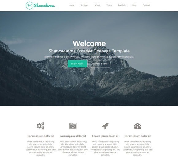 Sharwadarma free responive web template html css Sharwadarma