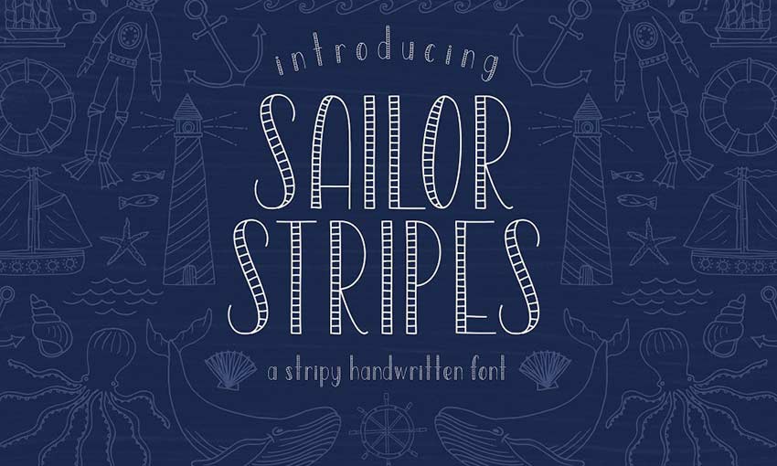 Example of Sailor Stripes by On the Mark Designs