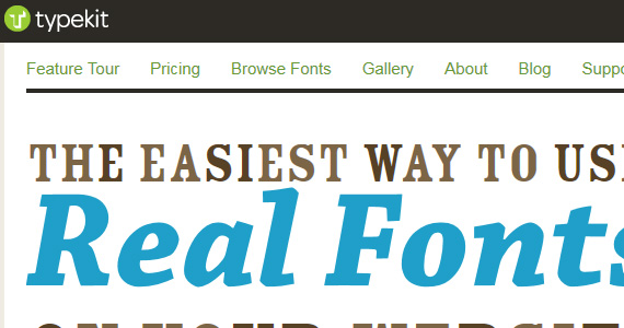 typekit-prepare-web-design-project Typekit