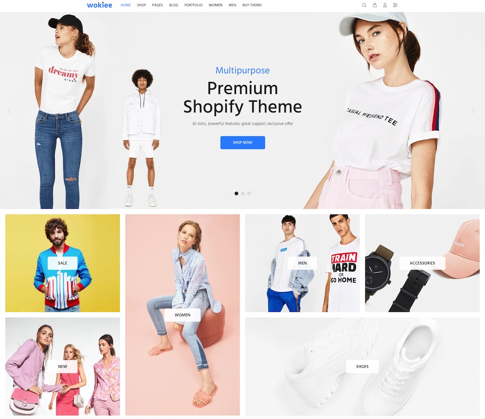 Wookie Multipurpose Shopify Premium Theme