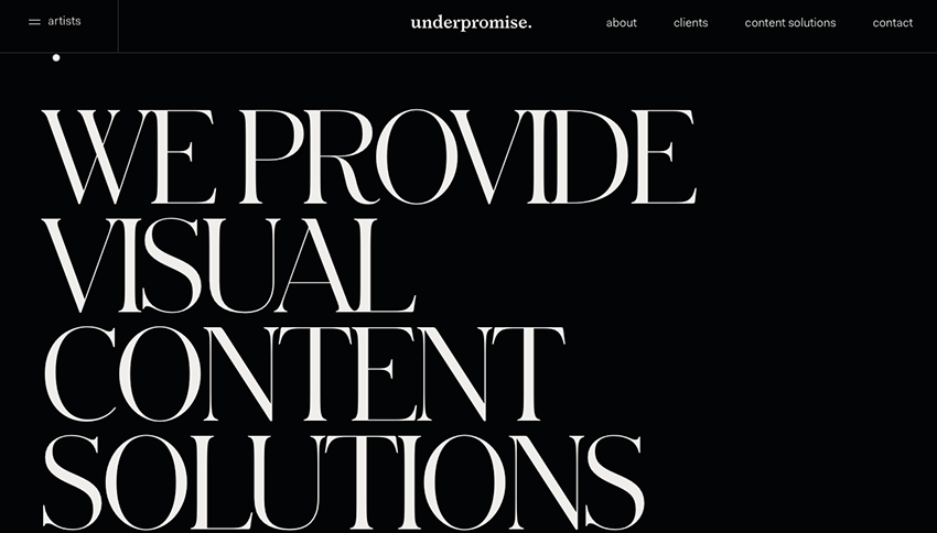 Example from underpromise