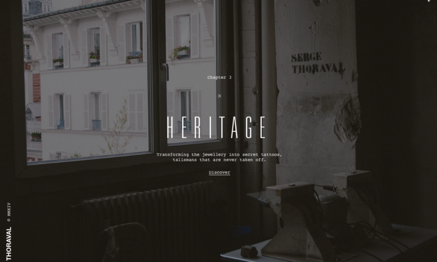 Dark Website Designs - Atelier