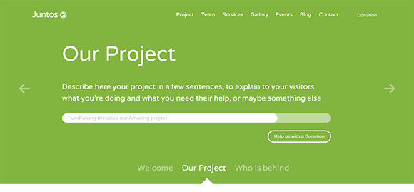 Juntos free responive web template html css Juntos