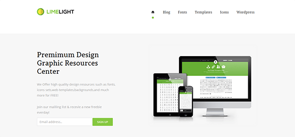 Limelight free responive web template html css Limelight
