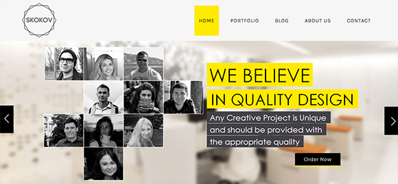 Skokov free responive web template html css Skokov