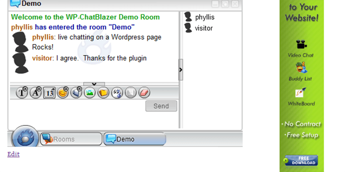 WP ChatBlazer WP ChatBlazer